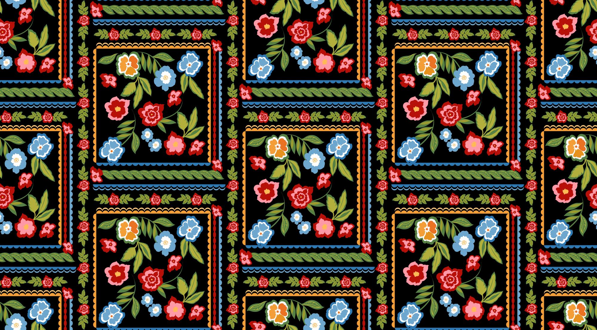 Tradiciškai inspiruotas ornamentas